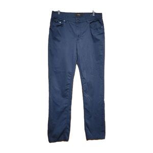 Brax Men's Cooper Pants Regular Fit, Size 36X34  Gray with 5-Pocket Flat Front